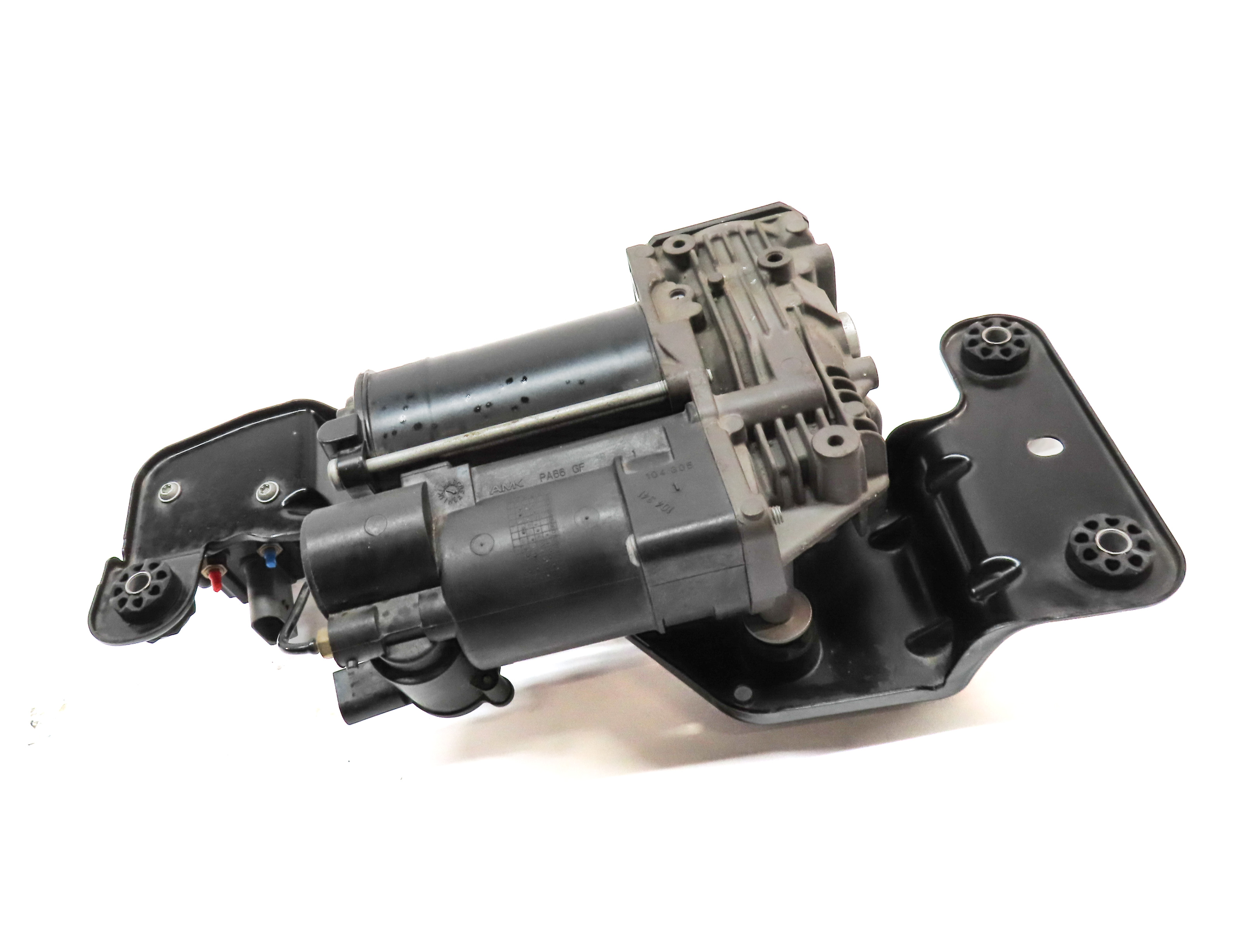 07-14 BMW X5 X5M X6 X6M (E70 E71 E72) AIR SUSPENSION COMPRESSOR PUMP MOTOR (AMK) — exact item pictured